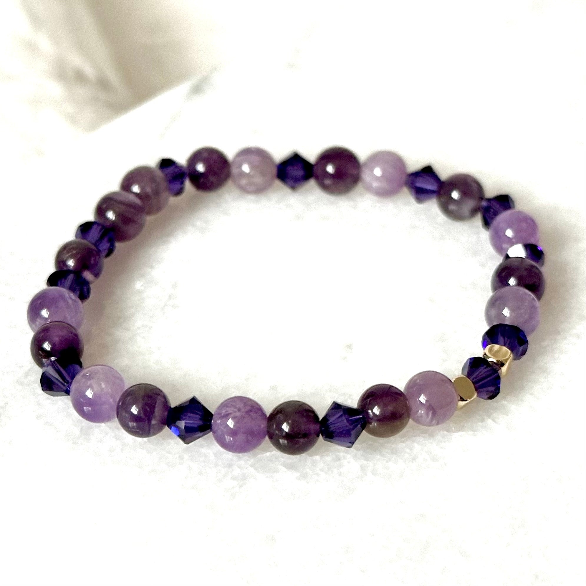 Purple Amethyst Bracelet