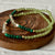 Citrine, Malachite & Peridot Bracelet