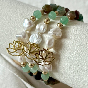 Lotus Bracelet