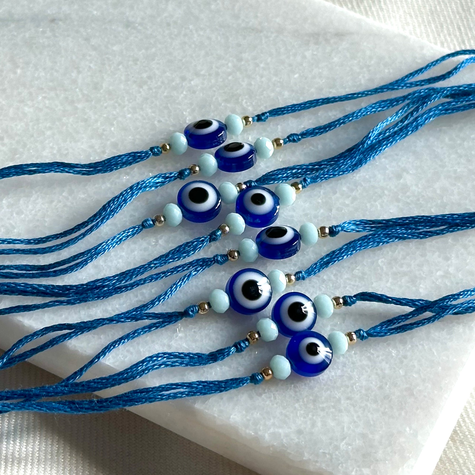 Blue Evil Eye Thread