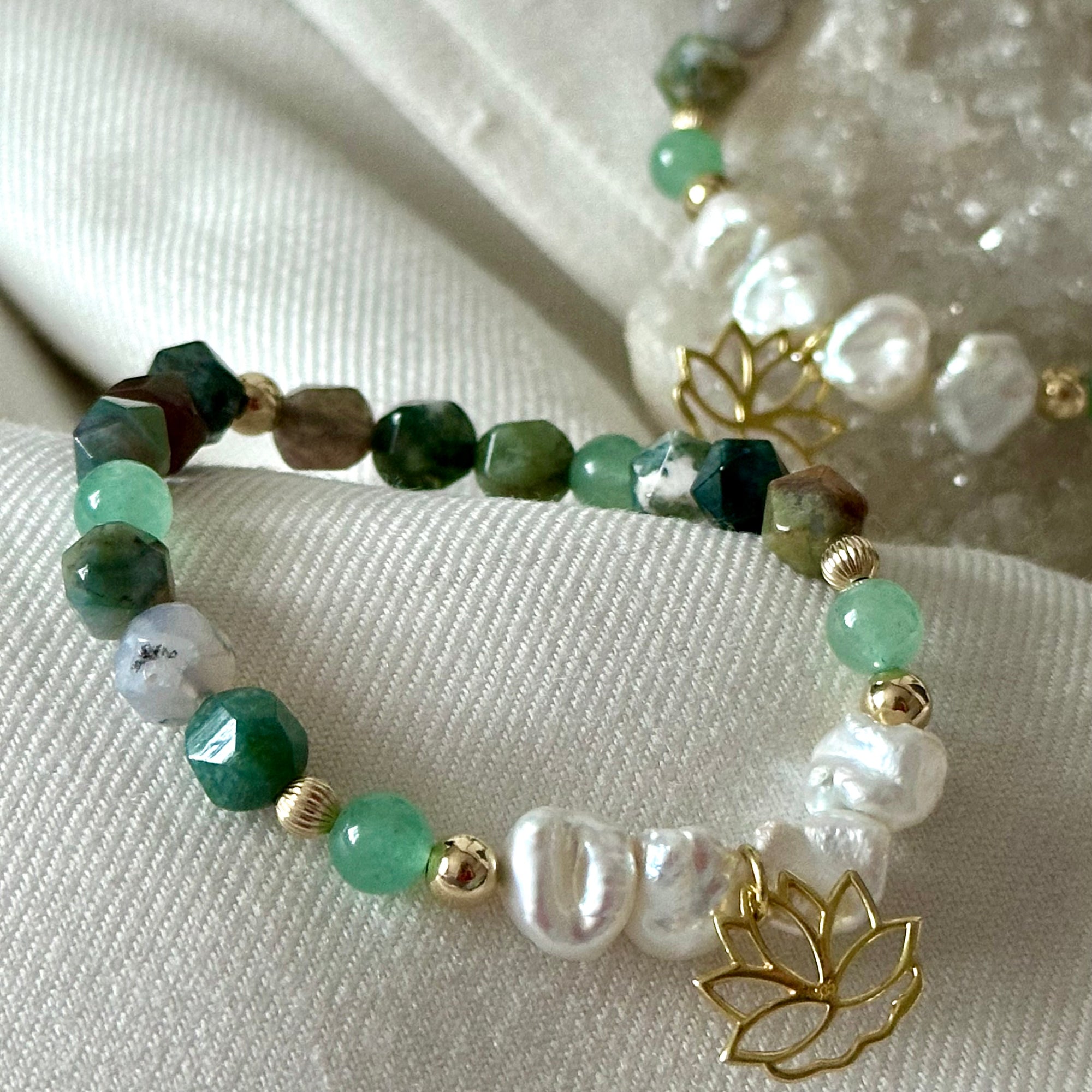 Lotus Bracelet