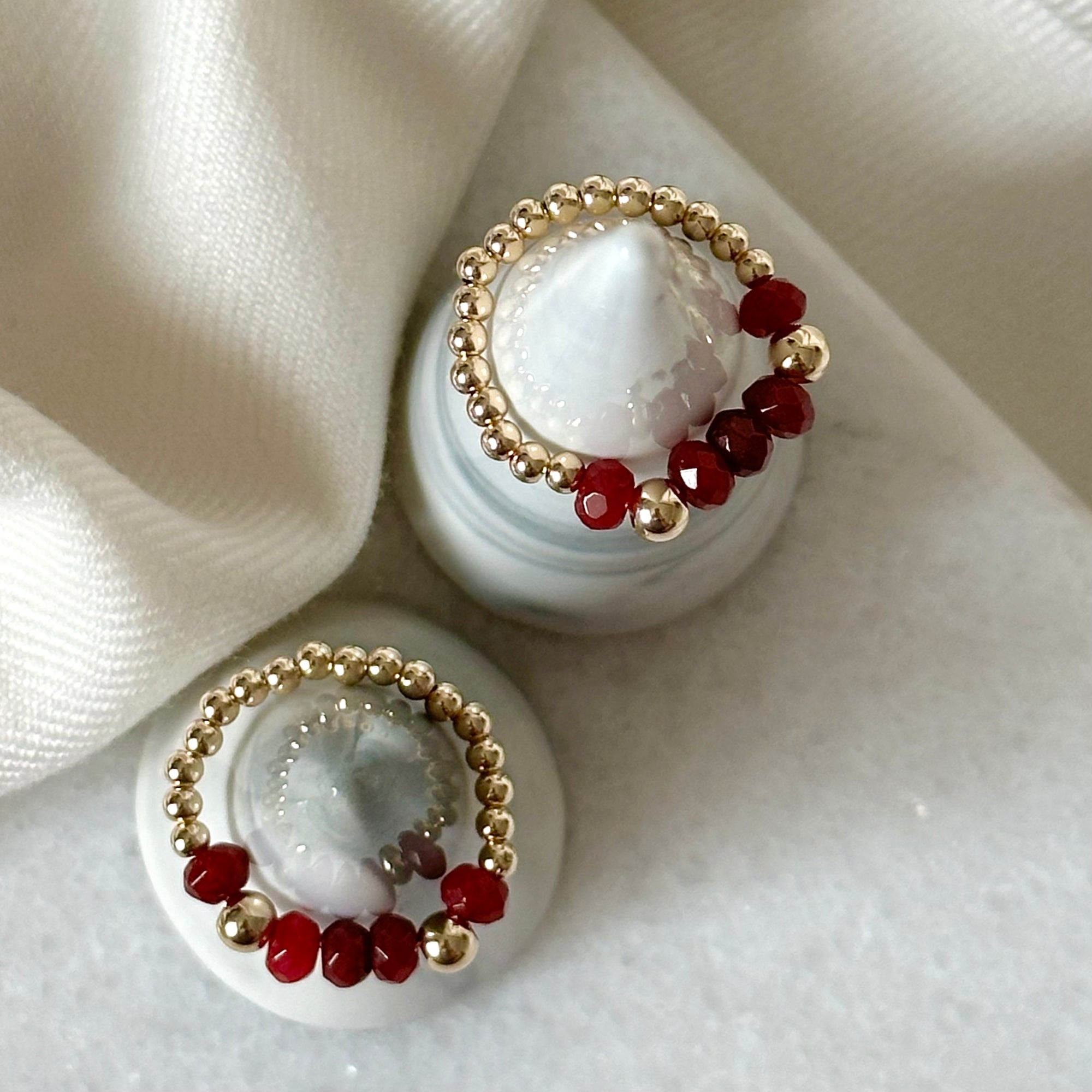 Ruby Gold Filled Ring